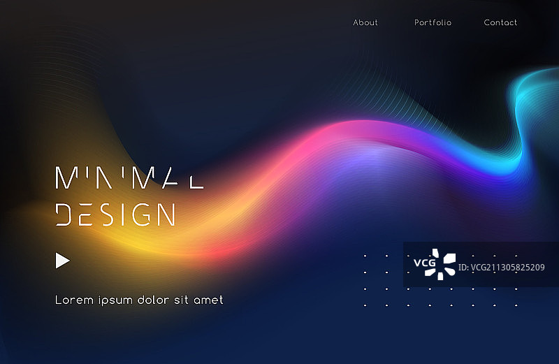 彩色抽象动态霓虹背景图片素材