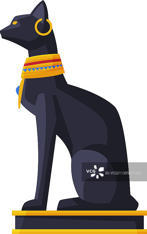 巴斯特古埃及女神黑色埃及图片素材