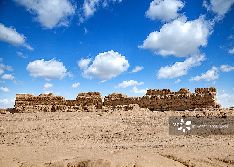 新疆吐鲁番市高昌故城遗址图片素材
