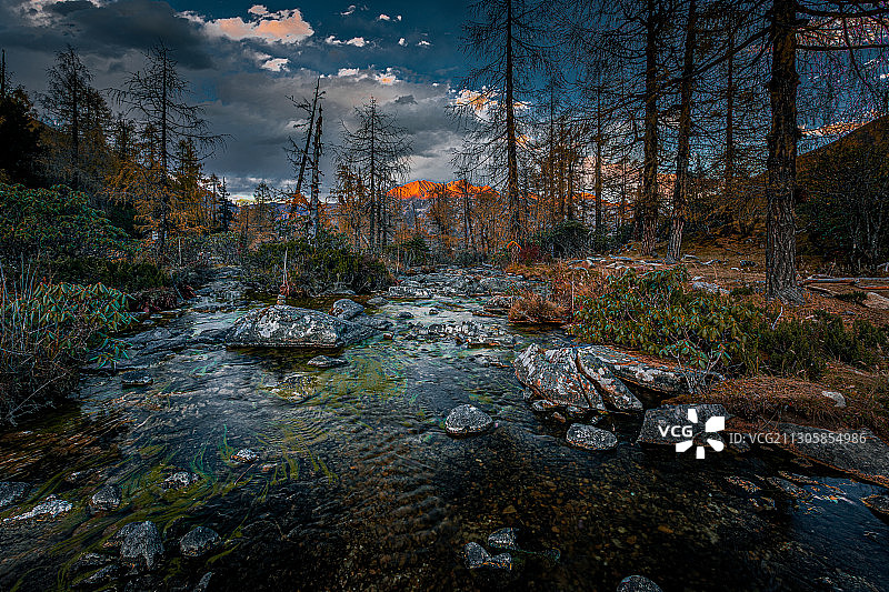 四川丹巴县自然风光图片素材
