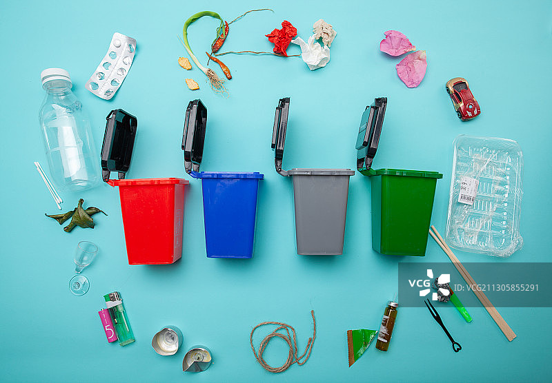 垃圾分类创意图图片素材