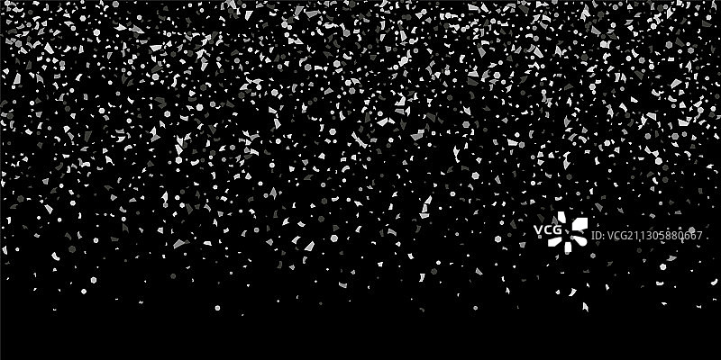 银色的纸屑图片素材