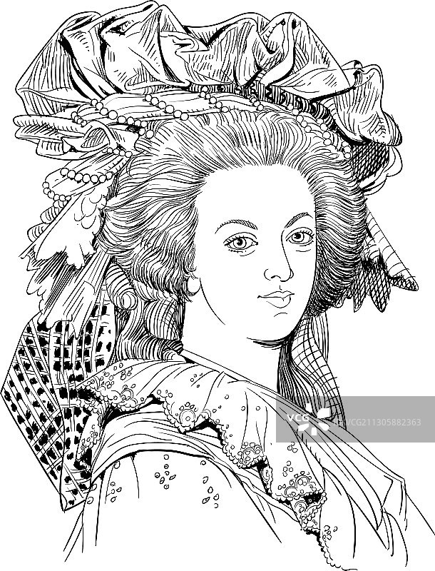 玛丽·安托瓦内特图片素材