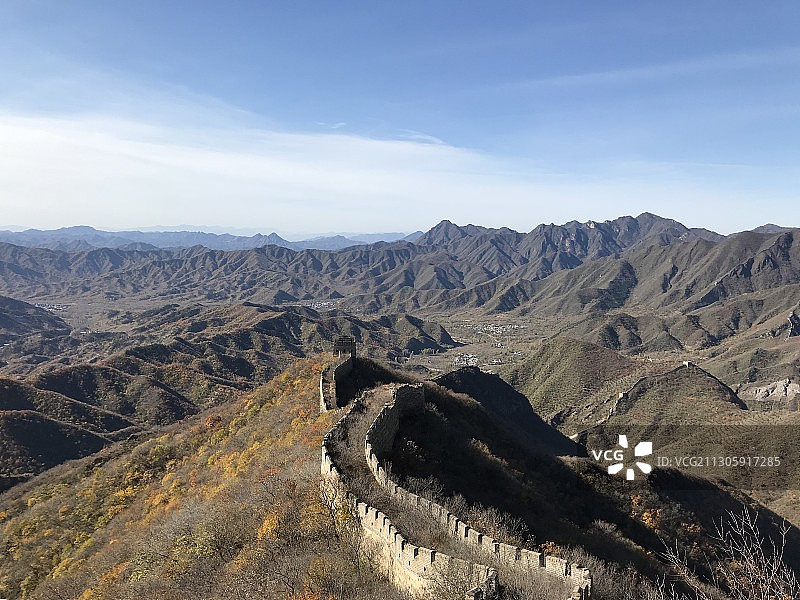 古长城遗址图片素材