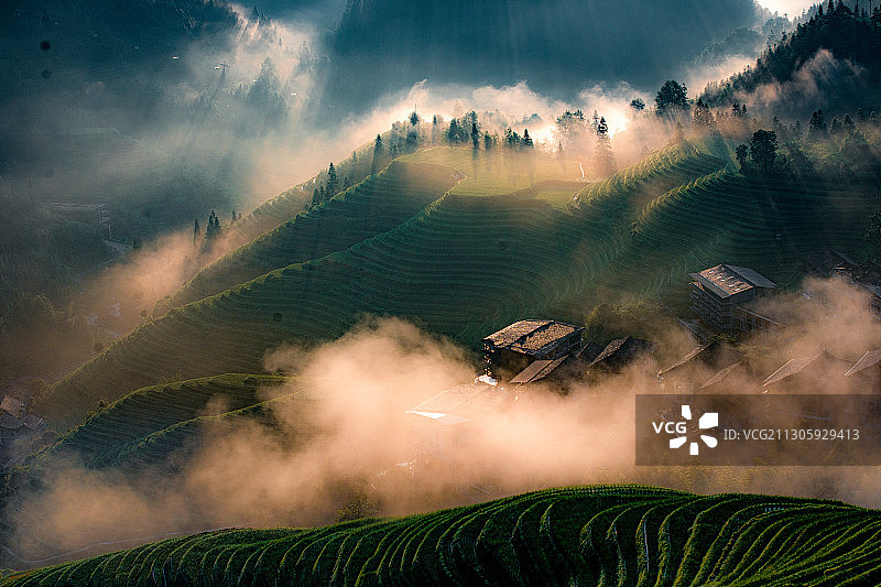 广西桂林山水图片素材