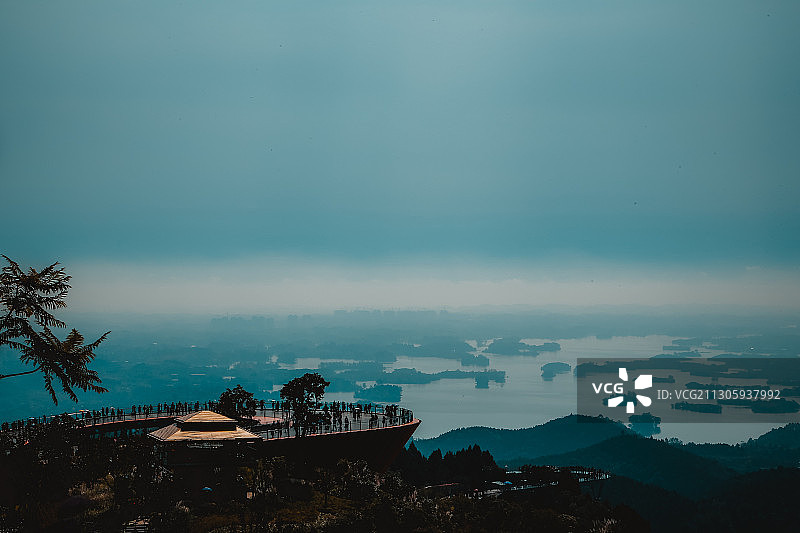 观景丹景台图片素材