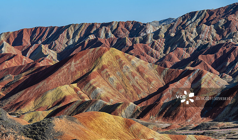 甘肃张掖丹霞国家地质公园风光图片素材