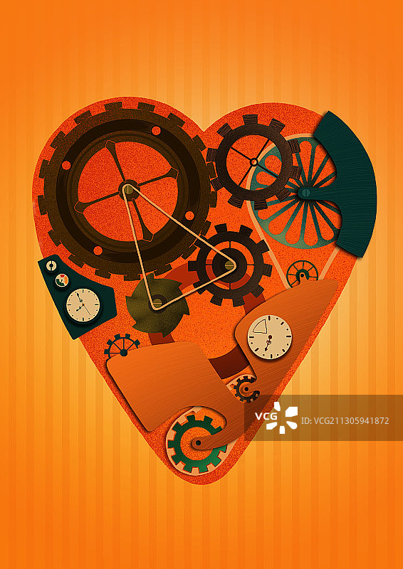 心形机器图片素材