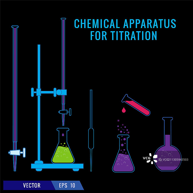 化学实验室实验器材图片素材