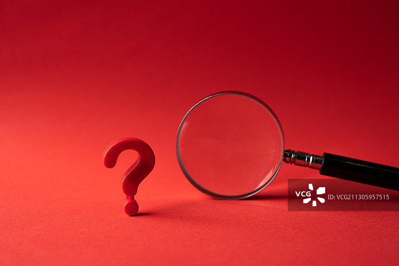 放大镜查找问题图片素材