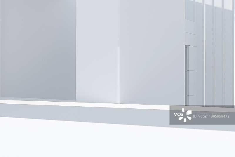 3D现代空间背景图片素材