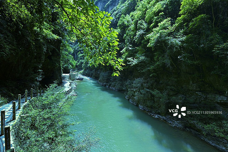 南江大峡谷风光图片素材