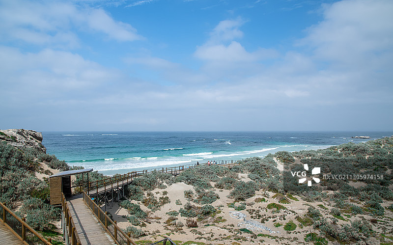 海岛海岸线风光图片素材