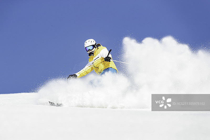 冰雪运动-滑雪图片素材