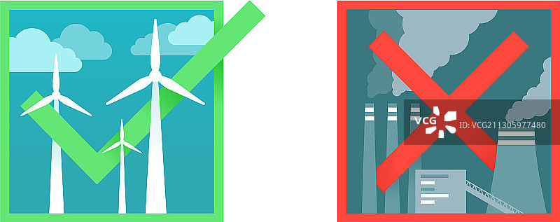 环境保护生态图标集图片素材