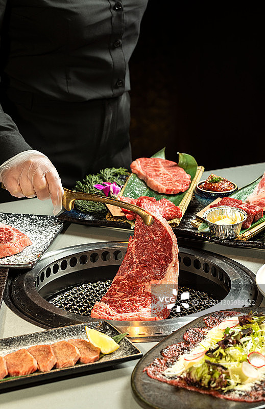 日式烤肉图片素材