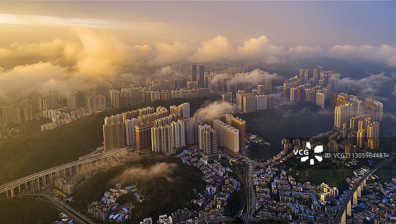 都市风景——贵阳花果园图片素材