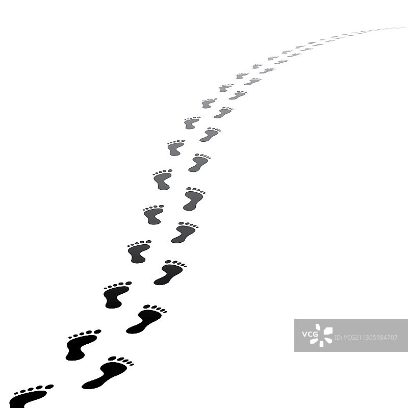 足迹图片素材