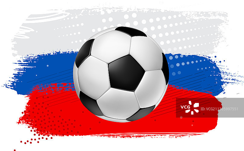 彩色背景上的足球图片素材