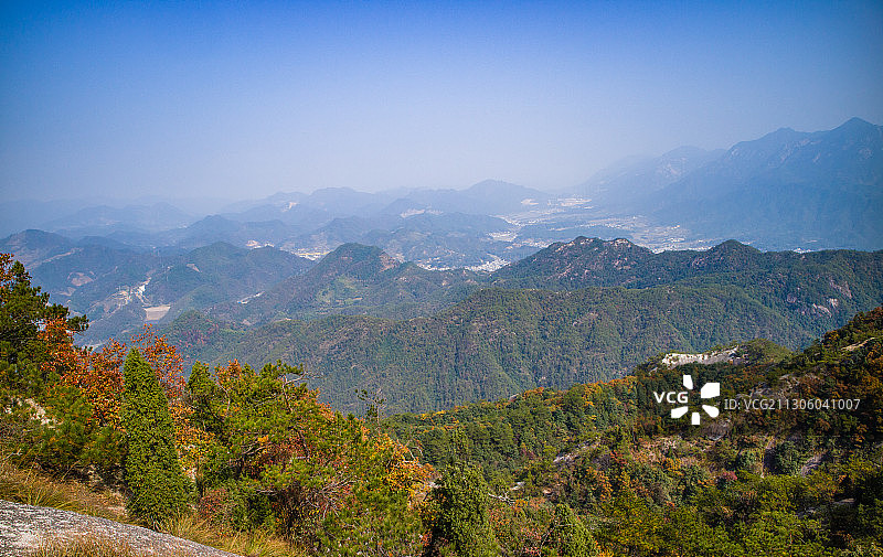 龙须山秋色图片素材