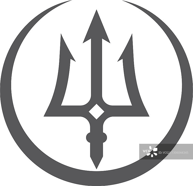 三叉戟标志模板图标图片素材