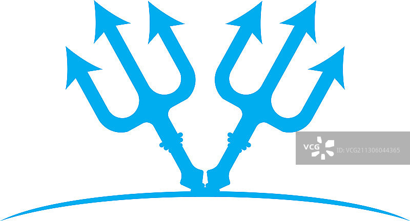 三叉戟标志模板图标图片素材