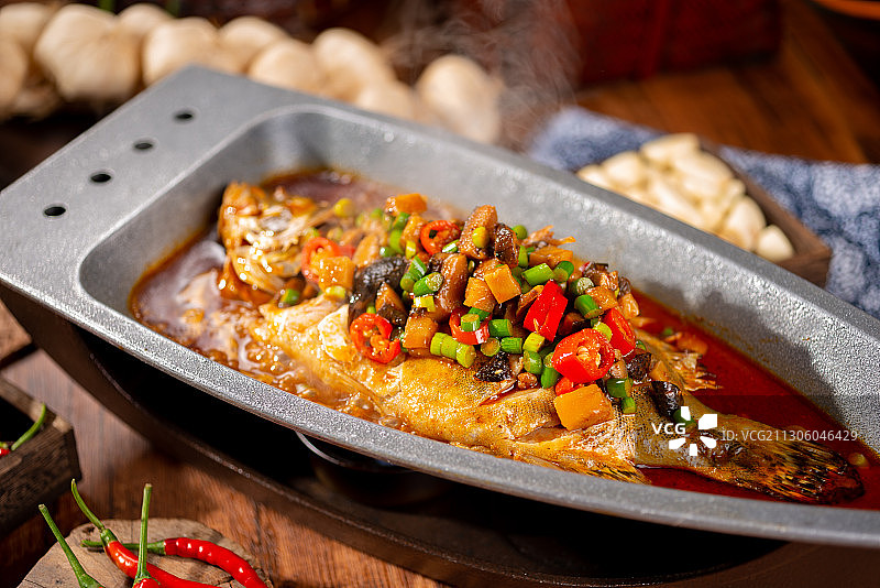 黄山臭鳜鱼图片素材