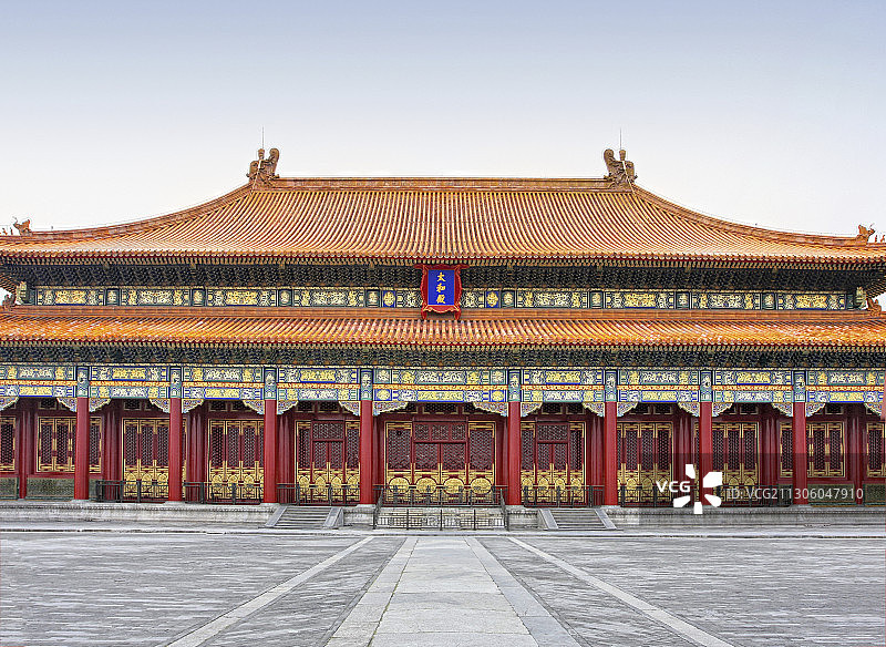故宫里的太和殿图片素材