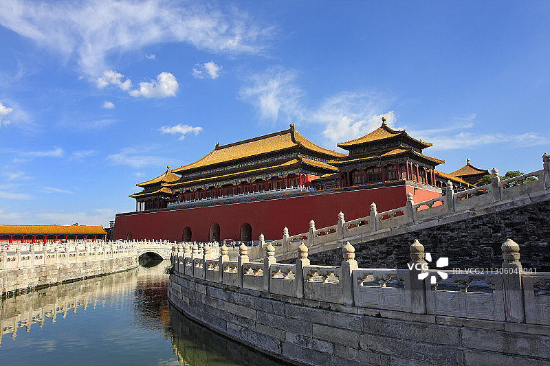 故宫里的午门图片素材