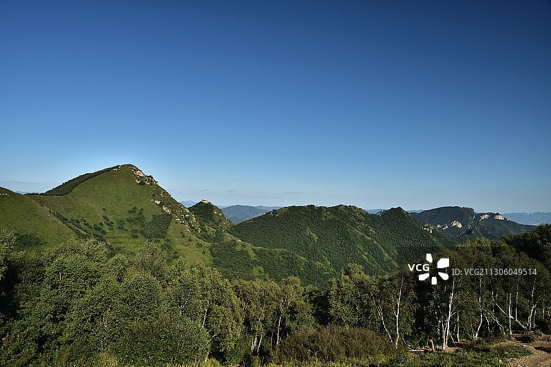 河北省保定市涞源县空中草原图片素材