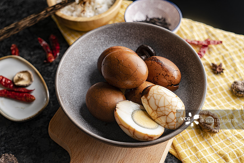 五香茶叶蛋图片素材