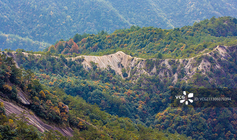 沙脊秋色图片素材