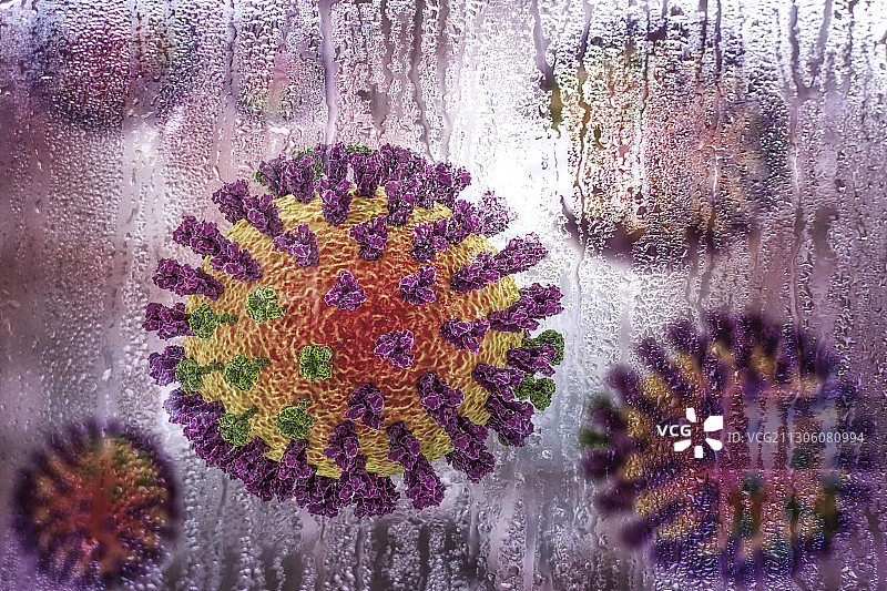 流感病毒，密歇根株，插图图片素材