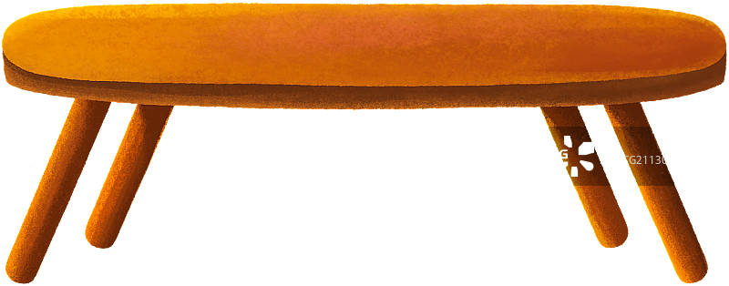 手绘插画桌子图片素材