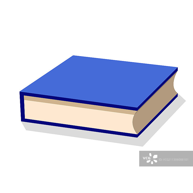 带阴影的书籍icon图片素材