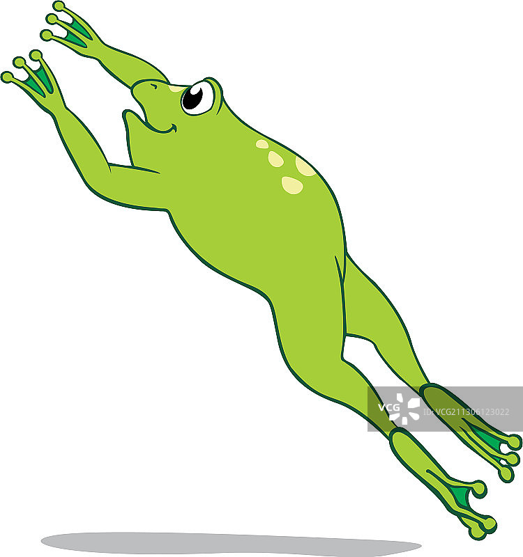 跳跃的青蛙图片素材