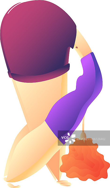 做瑜伽锻炼的女孩图片素材