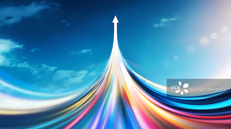 能量聚集向上图片素材