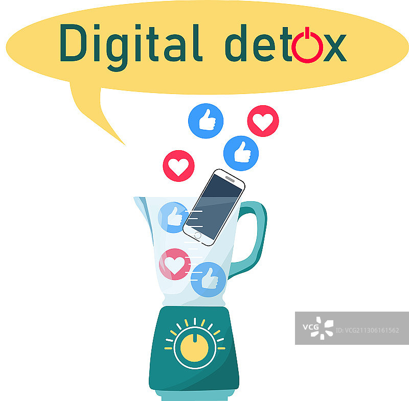 数字排毒现代搅拌机图片素材