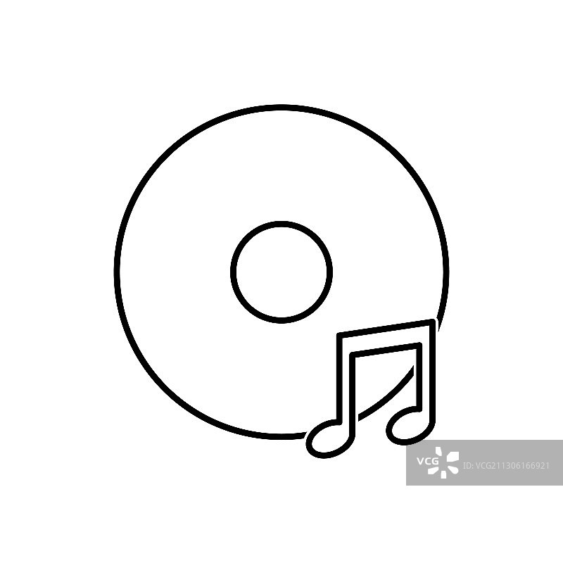 乙烯唱片图标音乐图标图片素材