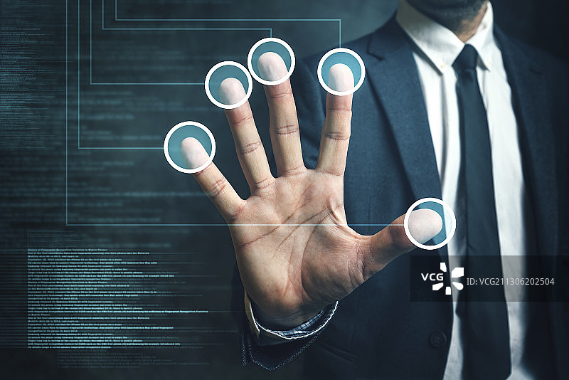 生物识别安全图片素材