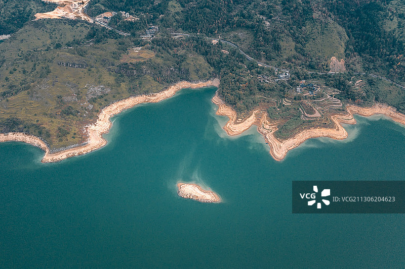 千峡湖的美图片素材