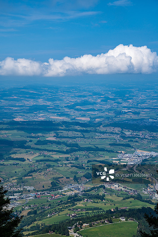 从瑞吉山远眺图片素材