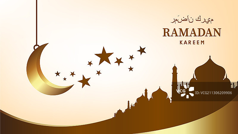 伊斯兰风格斋月banner设计图片素材