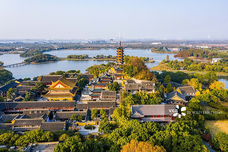 金山寺，江苏镇江图片素材