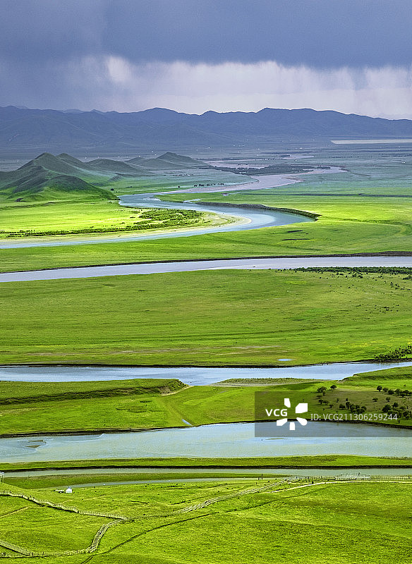 蜿蜒黄河图片素材