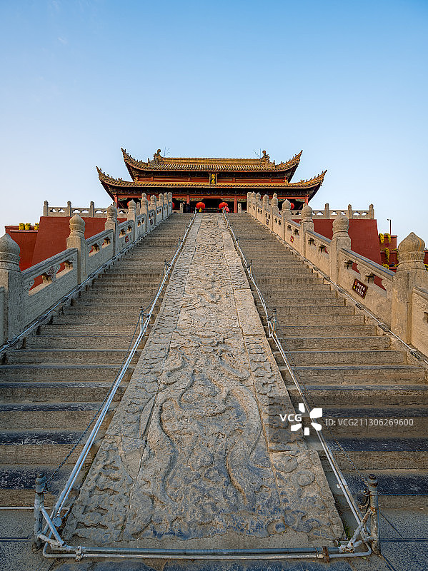 中国河南开封龙亭图片素材