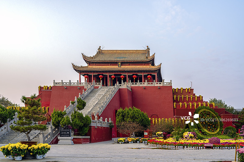 中国河南开封龙亭图片素材