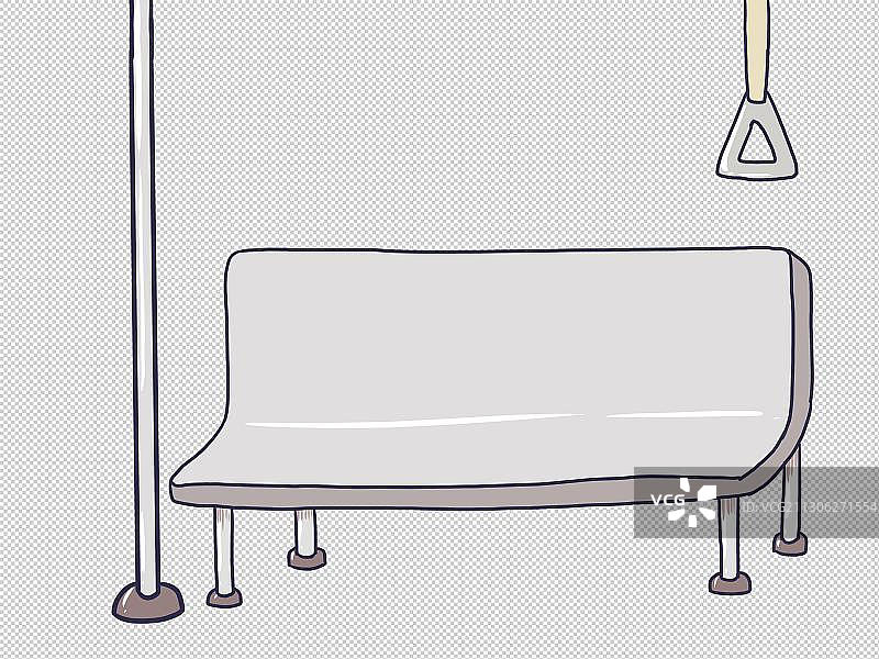 元素：地铁场景图片素材