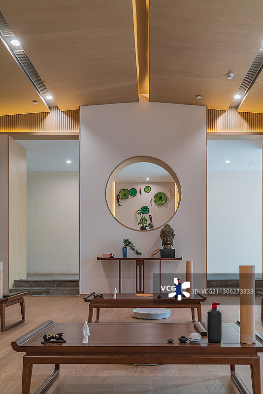 中国传统文化--私塾内部图片素材